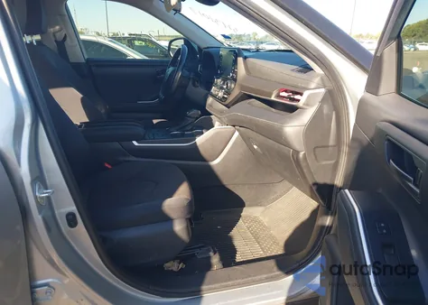 2021 Toyota Highlander Le z USA, uszkodzony, nr VIN 5TDZZRAH0MS514472